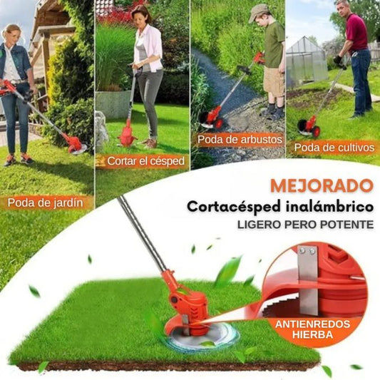 Guadaña Podadora Desbrozadora Electrica - Con batería extra