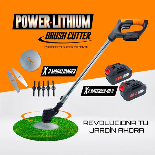 Guadaña Podadora Desbrozadora Electrica - Con batería extra