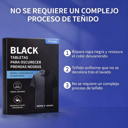Tu Ropa Negra Como Nueva en 1 Solo Lavado – Restaurador de Color