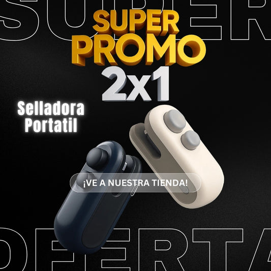 2x1 | Mini selladora